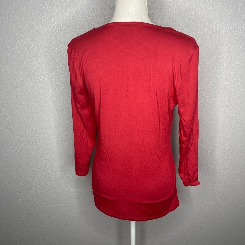 Grace Elements Top With Ruching - image 4